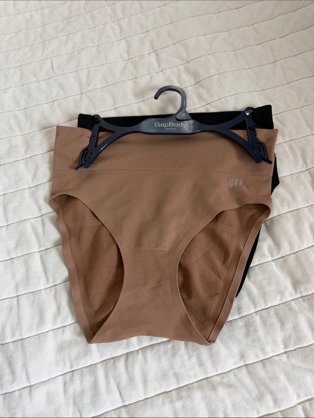 GAP Seamless High-Waist Briefs — Brown and Black Set Small  nwot